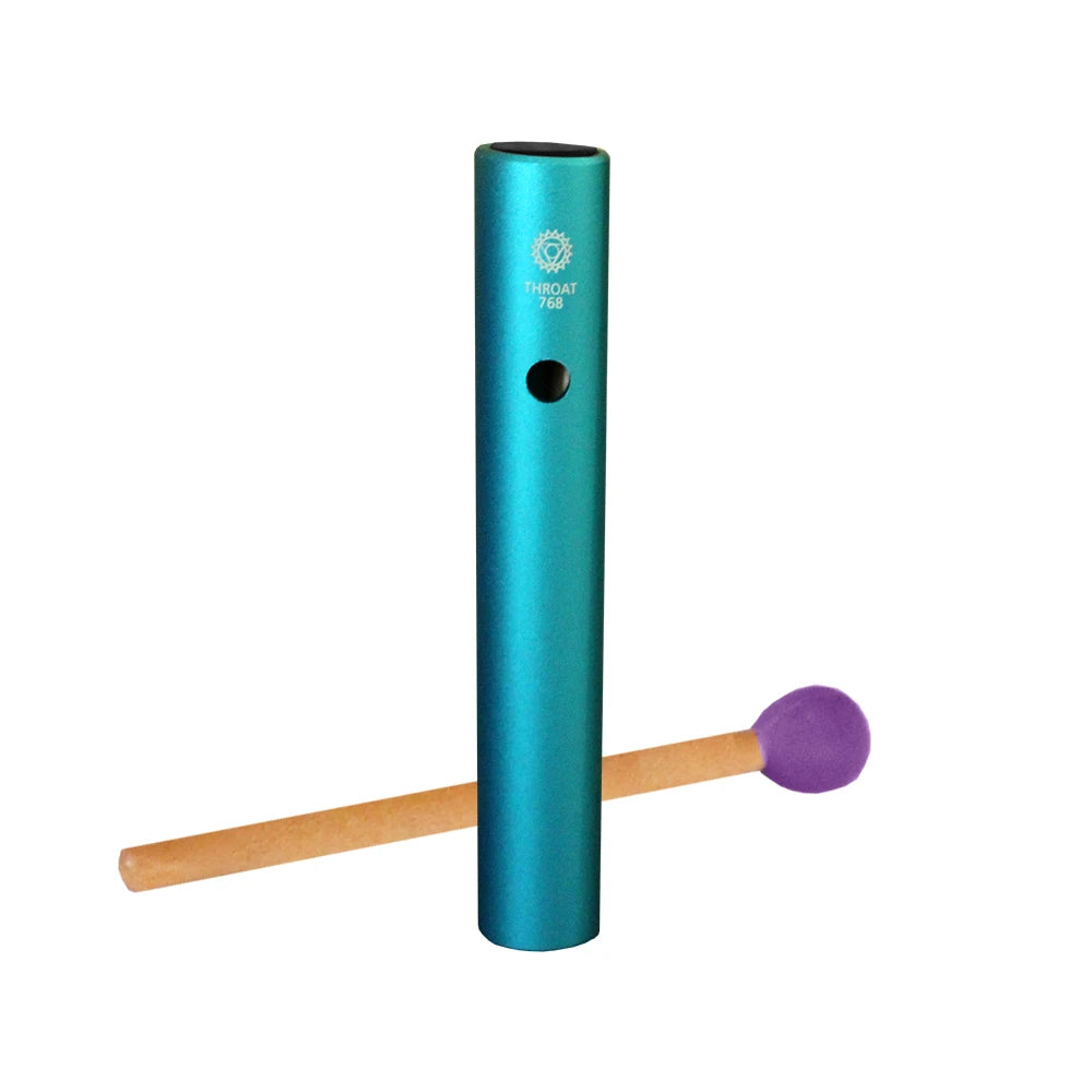 Seven Charkas Metal Wah-Wah Tube Colorful Wind Chimes Sound Healing Instruments for Yoga and Meditation