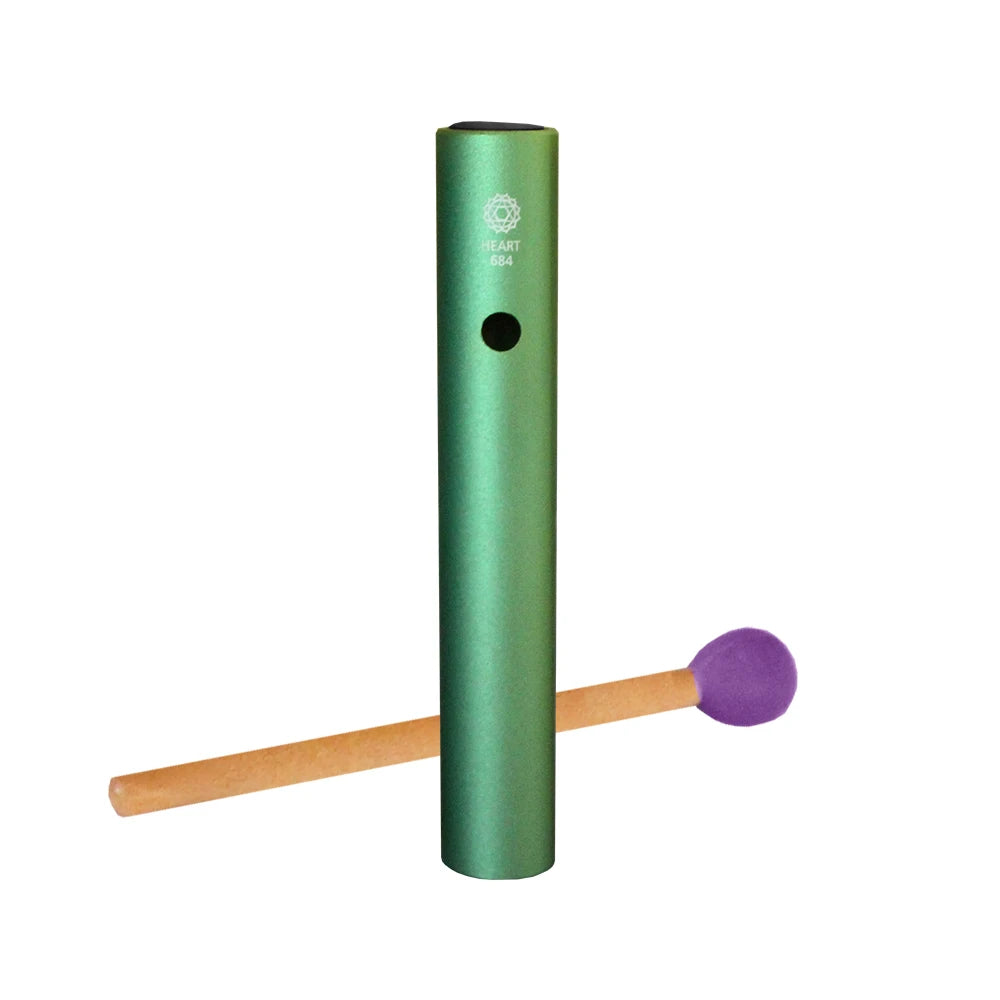 Seven Charkas Metal Wah-Wah Tube Colorful Wind Chimes Sound Healing Instruments for Yoga and Meditation