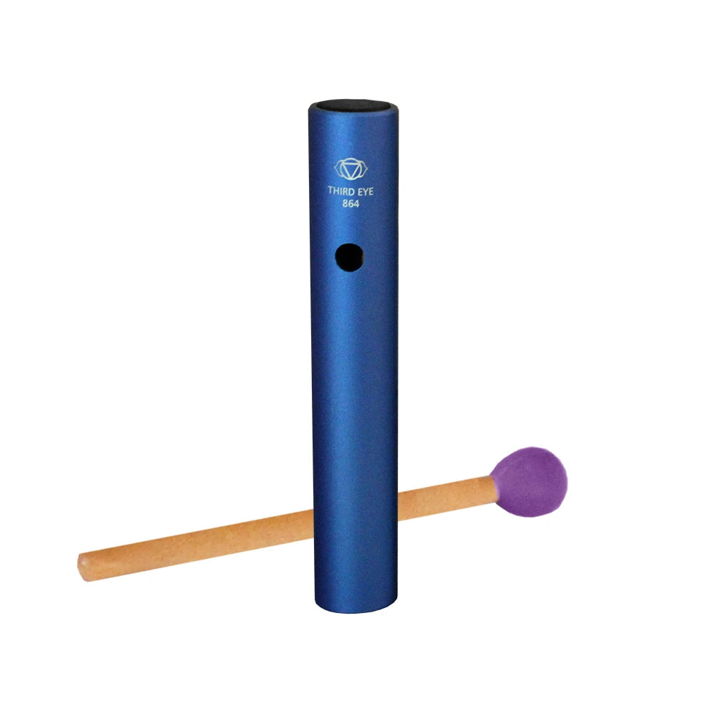 Seven Charkas Metal Wah-Wah Tube Colorful Wind Chimes Sound Healing Instruments for Yoga and Meditation