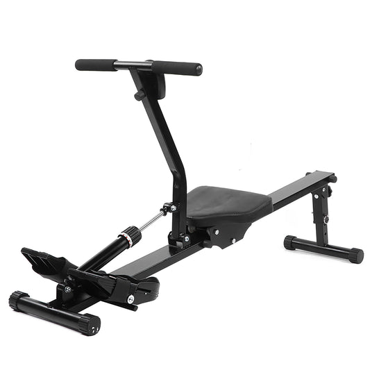 Foldable Rowing Machine Home Fitness Rowing Machine Grade 12 Resistance Rower with Digital Indicator Exercise Equipment