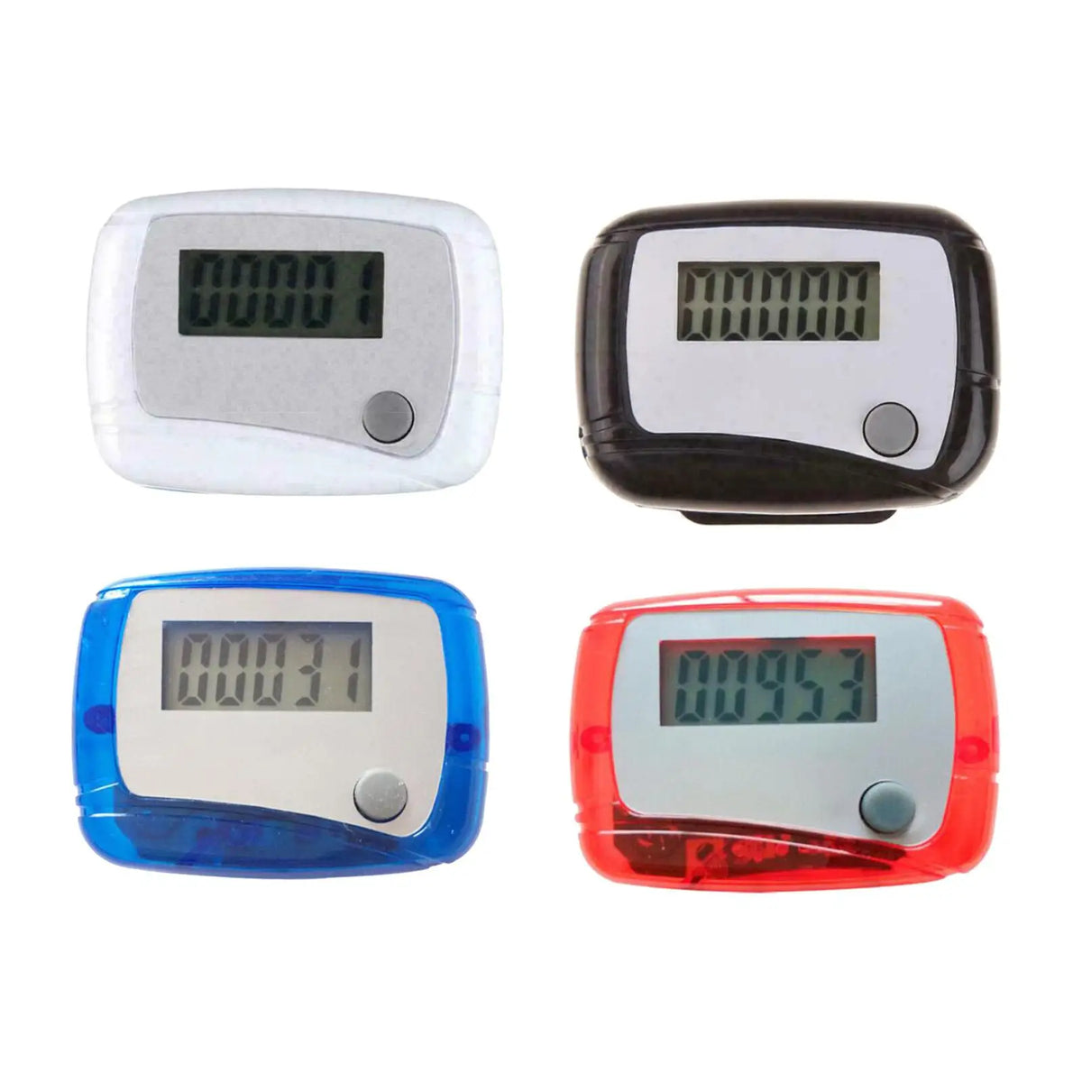 Pedometer Step Walking Tracker with Calorie and Distance Measurement Digital Activity Monitor for Fitness