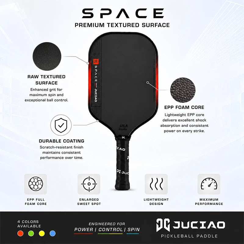 JUCIAO GEN5 Series With EPP Foam Core Lightweight Textured Surface For Spin Control And Power