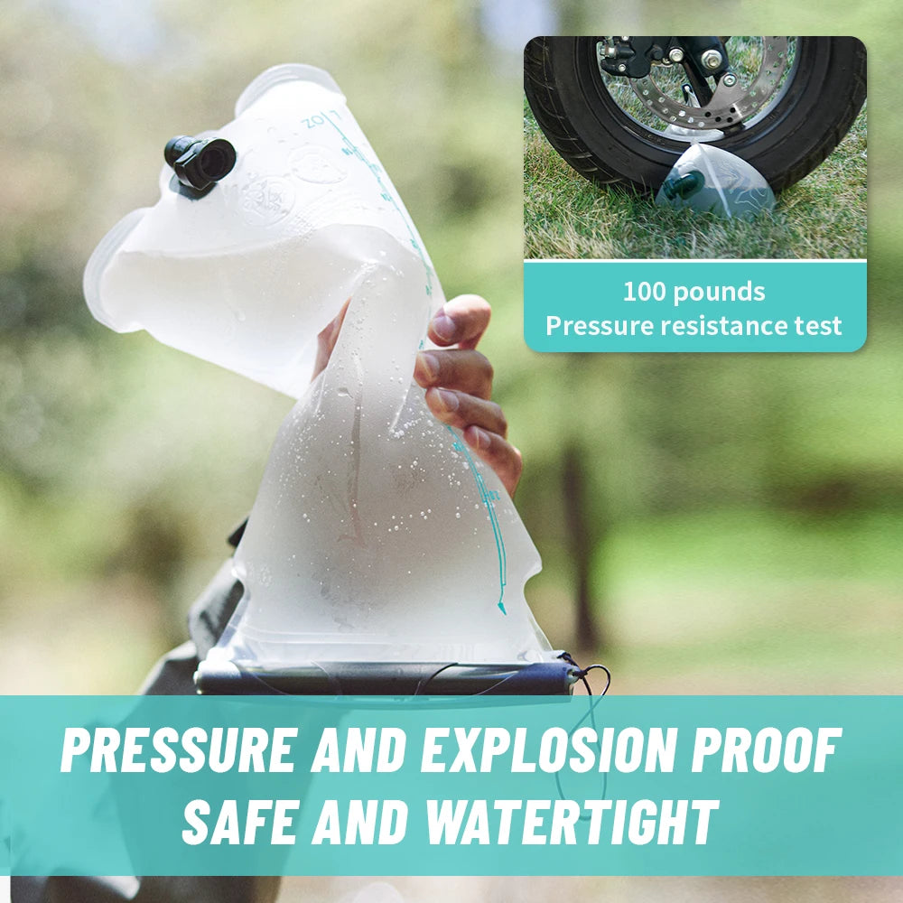 Naturehike Spring Water Bag Outdoor Camping Hiking Trekking Climbing Drinking Bottle