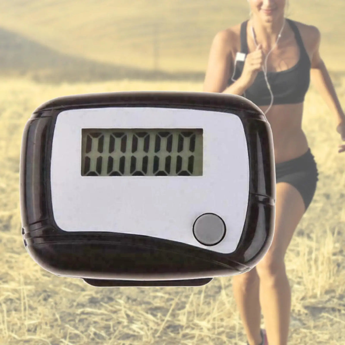 Pedometer Step Walking Tracker with Calorie and Distance Measurement Digital Activity Monitor for Fitness